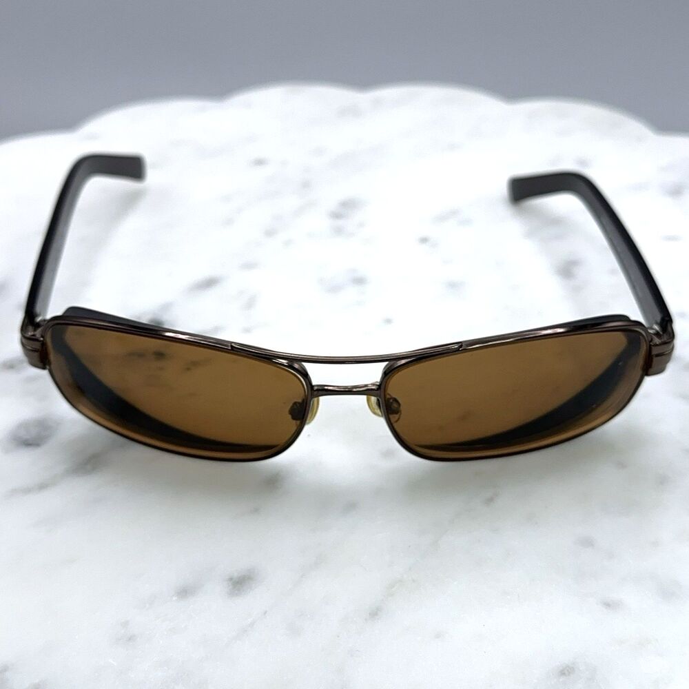 Kirkland Signature KS #454 Irvin #576986 Brown Sunglasses Frames Only 64-16-125